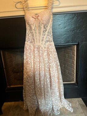 NWT LaceMade Glass Candy Corset Dress Size XS